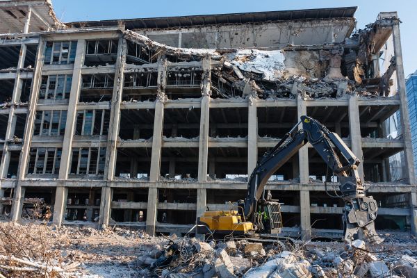 Commercial Building Demolition in Lehigh Acres