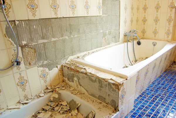 Shower Demolition in Lehigh Acres